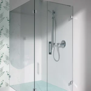 Glasdusche Tür rechts